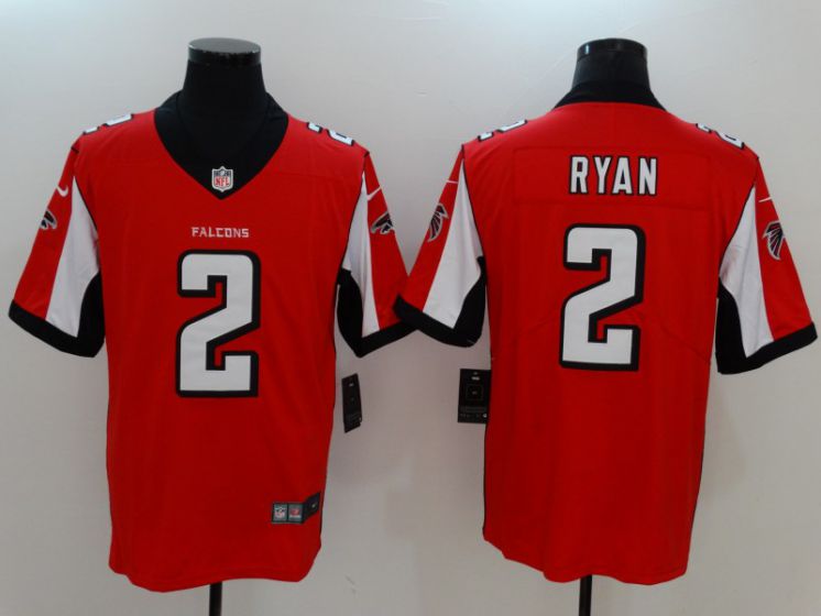 Men Atlanta Falcons #2 Ryan Red Nike Vapor Untouchable Limited NFL Jerseys->women nfl jersey->Women Jersey